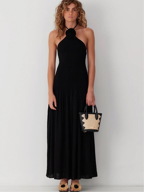 The Wolf Gang Dresses & Skirts - The Wolf Gang Siesta Halter Maxi Dress